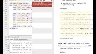 RubyRails 40  Lecture 1229  Forms without Models part 2 [upl. by Byrne]