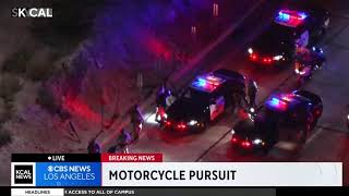 Live Police Chase in LA [upl. by Adilem]