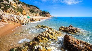 Playa de la Vinyeta Calella Spain [upl. by Shanahan585]