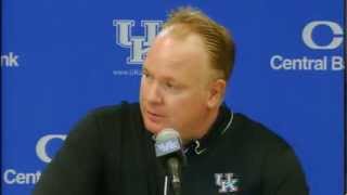 Kentucky Wildcats TV Mark Stoops PreMiami OH Press Conference [upl. by Aicelef]