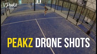 Peakz Padel drone shots [upl. by Lari]