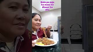 ofw kain po rice at pancit [upl. by Ahseet931]