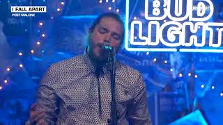 Post Malone  I Fall Apart Live From The Bud Light x Post Malone Dive Bar Tour Nashville [upl. by Menedez]