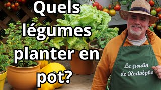 Quels légumes planter en pot sur votre balcon [upl. by Abita]