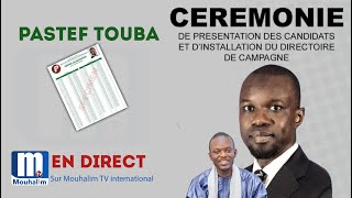 🛑 DIRECT  Cérémonie de présentation des candidats et installation du directoire de campagne [upl. by Cuda]