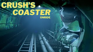 🎢 4k Crushs Coaster Onride Disneyland Paris [upl. by Shiverick]