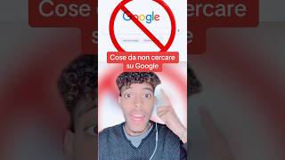 COSE DA NON CERCARE SU GOOGLE TE NE PENTIRAI [upl. by Ainet]