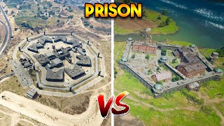 GTA 5 PRISON VS RDR 2 PRISON  CAN YOU ESCAPE [upl. by Yv342]