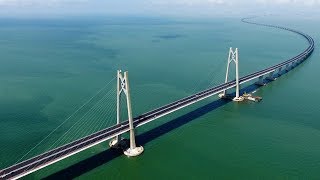 Crossing an Ocean The Hong KongZhuhaiMacau Bridge [upl. by Edy]