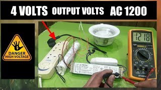 How To Connect Led Emergency Lights And Lamps Driver Tridonic Ballast Wiring Connection Urdu [upl. by Javler]