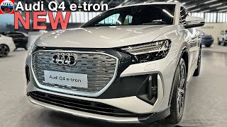 All NEW Audi Q4 etron  Visual OVERVIEW amp PRACTICALITY interior exterior [upl. by Stanhope]