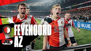 LAST MINUTE WINNER 😱  Highlights Feyenoord  AZ  Eredivisie 20222023 [upl. by Ignazio]