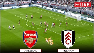 🔴Live  Arsenal vs Fulham I English Premier League 202425 Season I Full Match Live eFootball Pes 21 [upl. by Sieracki]