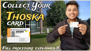 How To Collect Thoska Card From FH Schmalkalden [upl. by Llednohs]