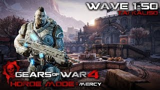 Gears of War 4 Horde Wave 150  Mercy  Engineer Tai Kaliso [upl. by Etteiram161]