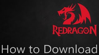 How to download and install Redragon product Software [upl. by Ranite]