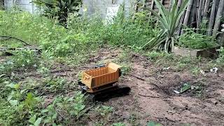 Rc remote control Dump truck Go play Huina dump new rchuina [upl. by Rhoda]