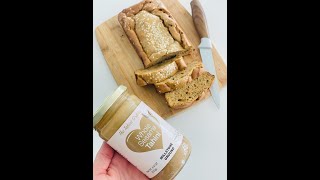 How To Make Flourless Tahini Bread Thats LowCarb And Delicious [upl. by Nitreb483]