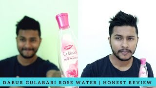 Honest Review  Dabur Gulabari Rose Water Review  How to Use Rose Water [upl. by Ellener]