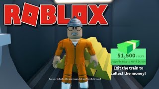 Roblox  ROUBANDO O NOVO TREM  Jailbreak [upl. by Tellford]