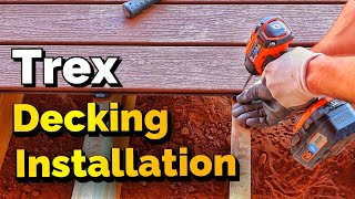 How To Install Trex Composite Decking [upl. by Volin]