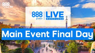 888poker LIVE Barcelona 2024  Heads Up [upl. by Wadesworth]