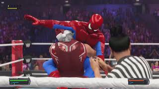 Santa VS spiderman  Tournament Match 26  Round 1 [upl. by Lahsiv375]