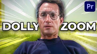 How To Create A DOLLY ZOOM EFFECT Premiere Pro [upl. by Di501]