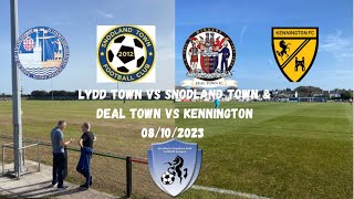 DOUBLE SCEFL GROUNDHOP  Lydd Town 20 Snodland Town amp Deal Town 20 Kennington 08102023 [upl. by Wendalyn]