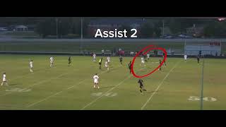 Justin Acree Highlights vs Nelson Co 3 Assists [upl. by Iew]