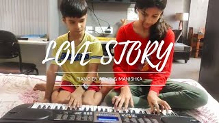 Love Story Piano  BY Advik amp Manishka  Mohi Lifestyle [upl. by Jeffry279]