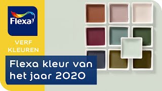 Flexa Kleur van het Jaar 2020  Colour Futures Kleurentrends  Flexa verf [upl. by Ydnerb]