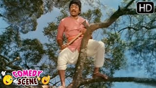 Dr Rajkumar came Village to Palace Comedy Scene  Kannada Movie Super Comedy Scenes [upl. by Ettennahs]