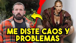 JLo SE SINCERA Habla por Primer Vez de su SEPARACIÓN de Ben Affleck Dice que Se siente DESESPERADA [upl. by Jona95]