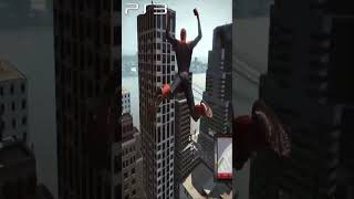 PS1 vs PS2 vs PS3 vs PS4 vs PS5  SpiderMan Games Gameplay and Graphics Comparison [upl. by Hsitirb]