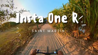 4K Cycling at the SAINT MARTIN Island  Insta One R [upl. by Roseline]