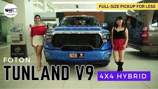 2024 Foton Tunland V9 4x4 AT  Full Walkaround Review [upl. by Nelia]