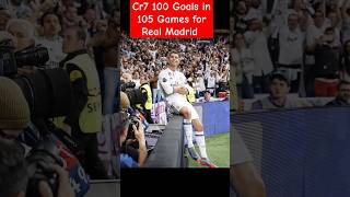 Cristiano Ronaldo 100 Goals for Real Madrid in 105 Games CristianoRonaldo RealMadrid CR7100Goals [upl. by Loftus]