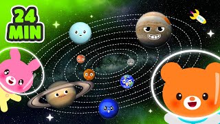 Planet Songs Compilation for Kids  Planet Song  8 Planets  Nursery Rhymes amp Kids Songs [upl. by Eleonore]