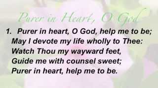 Purer in Heart O God Baptist Hymnal 492 [upl. by Sato]