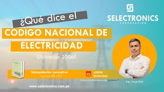 CÓDIGO NACIONAL DE ELECTRICIDAD  Sección 200 y 210 [upl. by Morra]