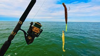 Fishing 20 Miles OFFSHORE With INSHORE Tackle When I Caught This How To Tips and Techniques [upl. by Pack]