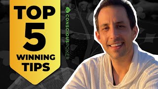 The 5 best tips to win at poker in 2021  Texas Holdem [upl. by Eecyac]