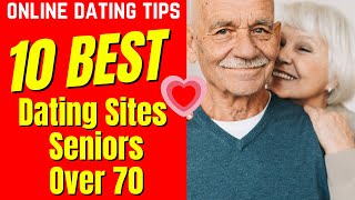 ❤️10 Best Free Dating Sites Seniors Over 70 2024 [upl. by Oile]