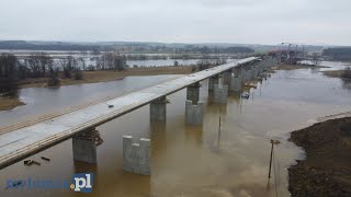 Łomża Budowa mostu i towarzyszące rozlewiska Narwi [upl. by Vada115]