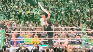 Undertaker returns and destroys The Rock  WWE Wrestlemania 40 [upl. by Attej806]