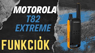 Motorola Talkabout T82 Extreme walkie talkie funkciók  Anico Adóvevő Shop [upl. by Stein616]