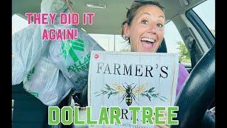 WOW Dollar Tree Haul  Dollar Tree Slowly Raising Prices  ✨2025 Farmhouse Calendar✨ [upl. by Assiruam]