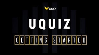 UQUIZ Getting Started [upl. by Cristi]