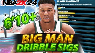 BEST Dribble Moves on NBA 2K24 Season 4 for Tall Builds Beginners Guide 2K24 [upl. by Cho24]